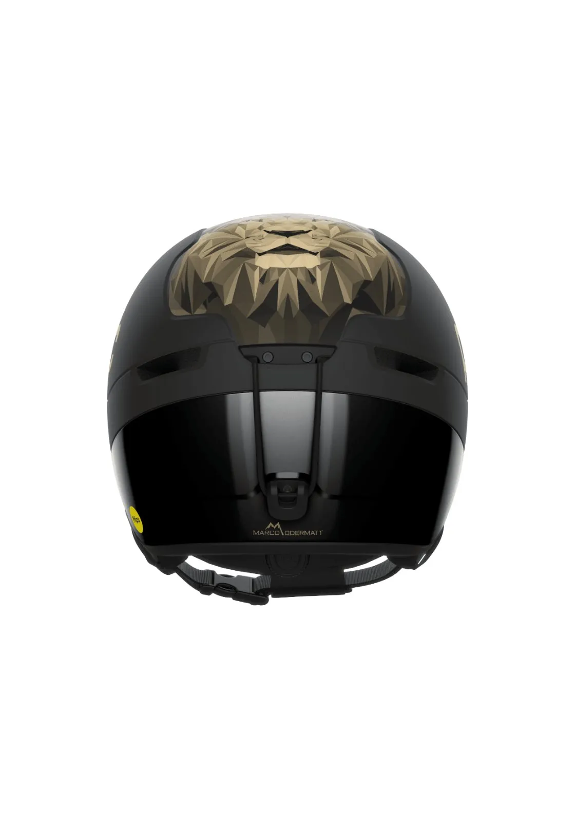 Casque de ski POC Obex Contour édition Marco Odermatt, Uranium Black Podium Gold
