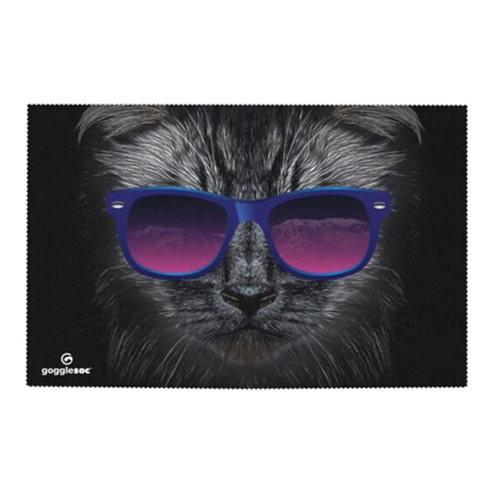 Gogglesoc Bad Kitty Swipeout Brillenputztuch