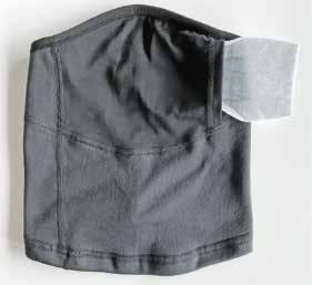 Grauer Community Tube mit sichtbarer Filtertasche und eingesetztem Ersatzfilter.