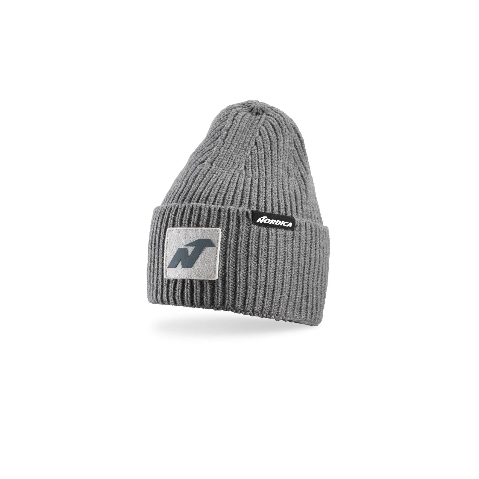 Nordica Essential Beanie Black Grey Side View