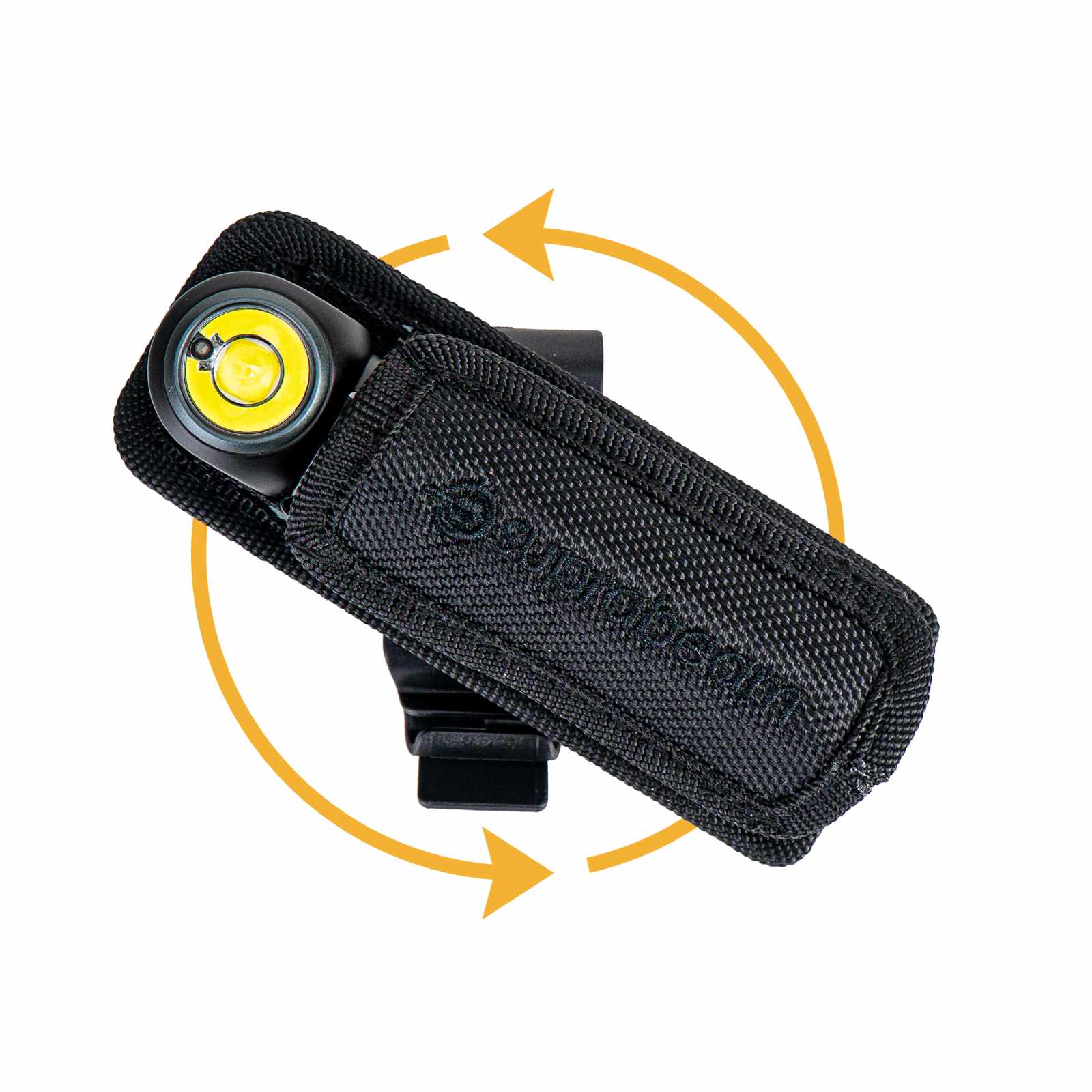 Suprabeam Holster Nylon mit Drehclip für Q3 und M6 Serie