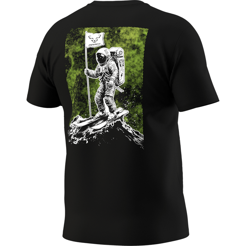 Back Graphic Cotton T-Shirt Herren