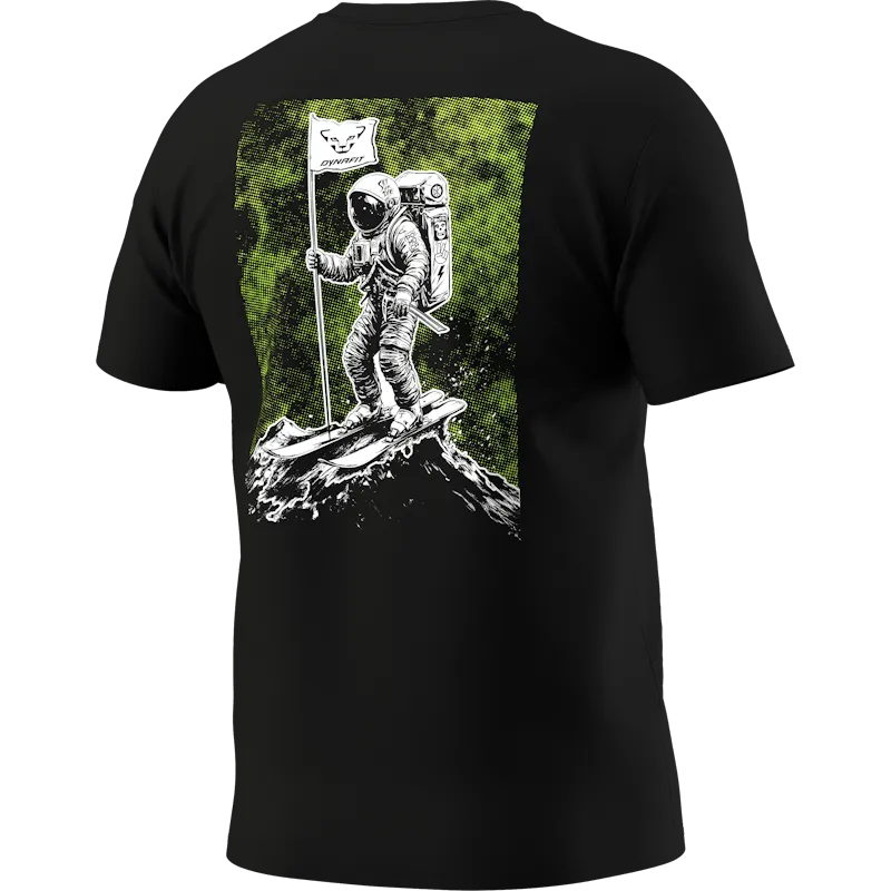 Back Graphic Cotton T-Shirt Herren