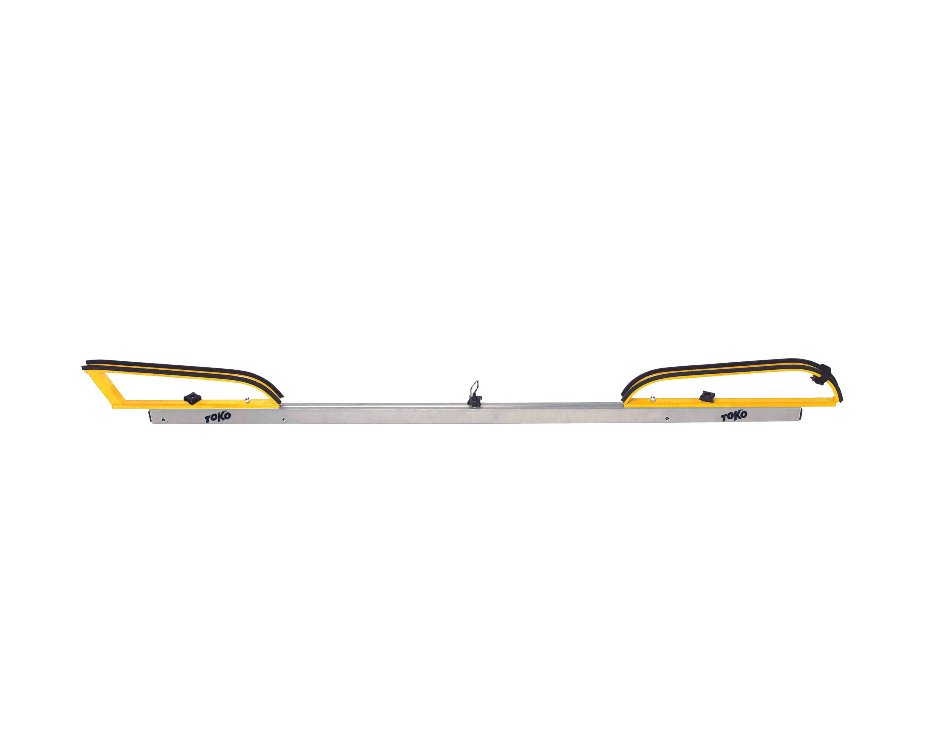 Toko Profil Cross Country : Dispositif jaune de fixation des skis de fond en aluminium.