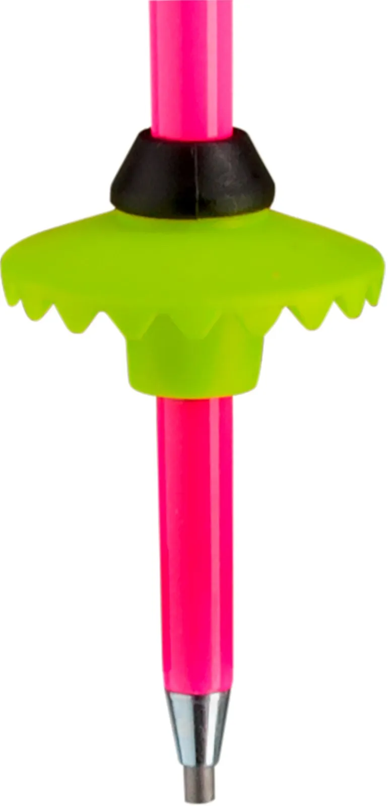 LEKI WCR Evo Lite SL TR Junior Slalom Skistöcke Neonpink-Orange-Yellow Ansicht 4