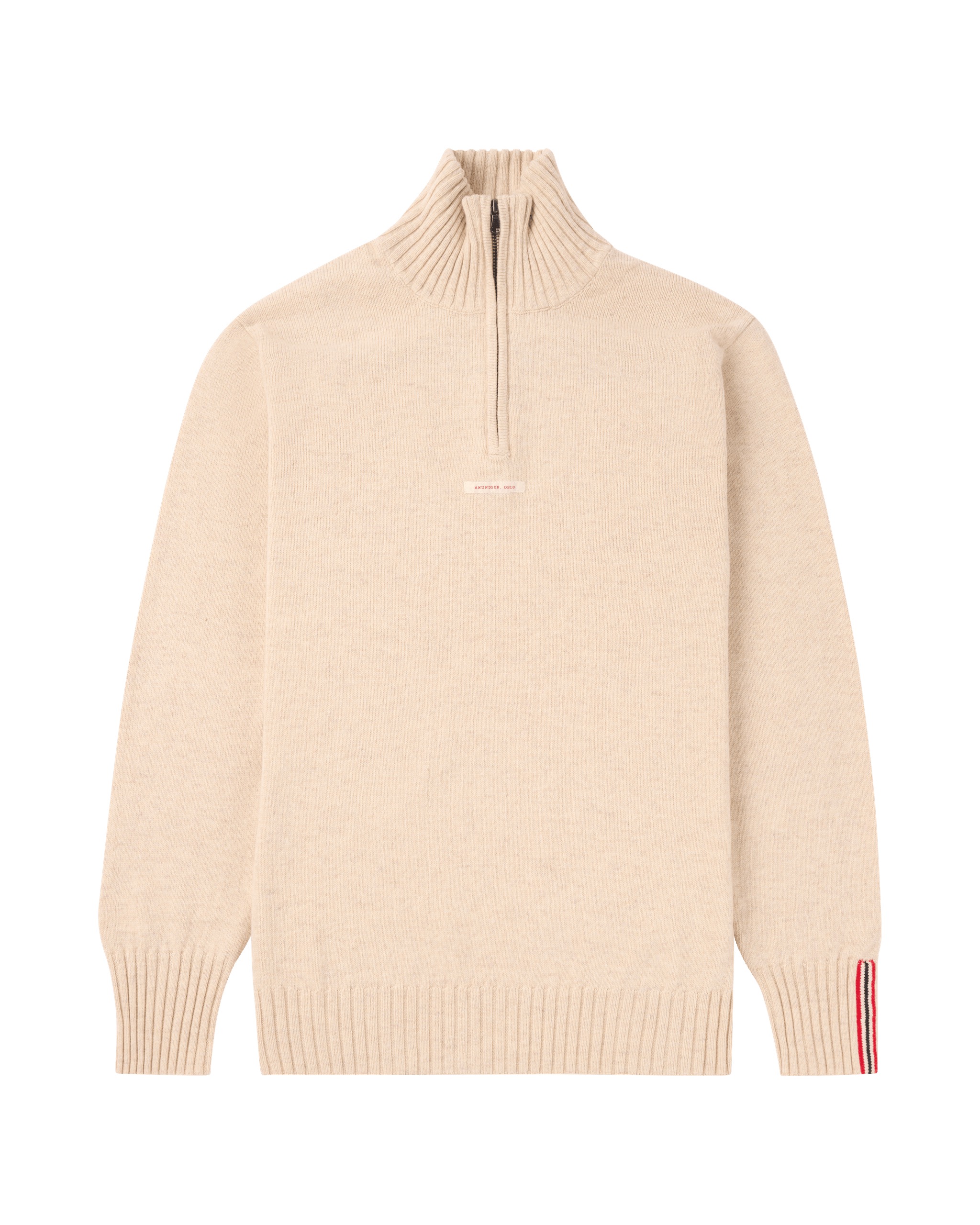 Amundsen Deck Half Zip Mens Warm Sand