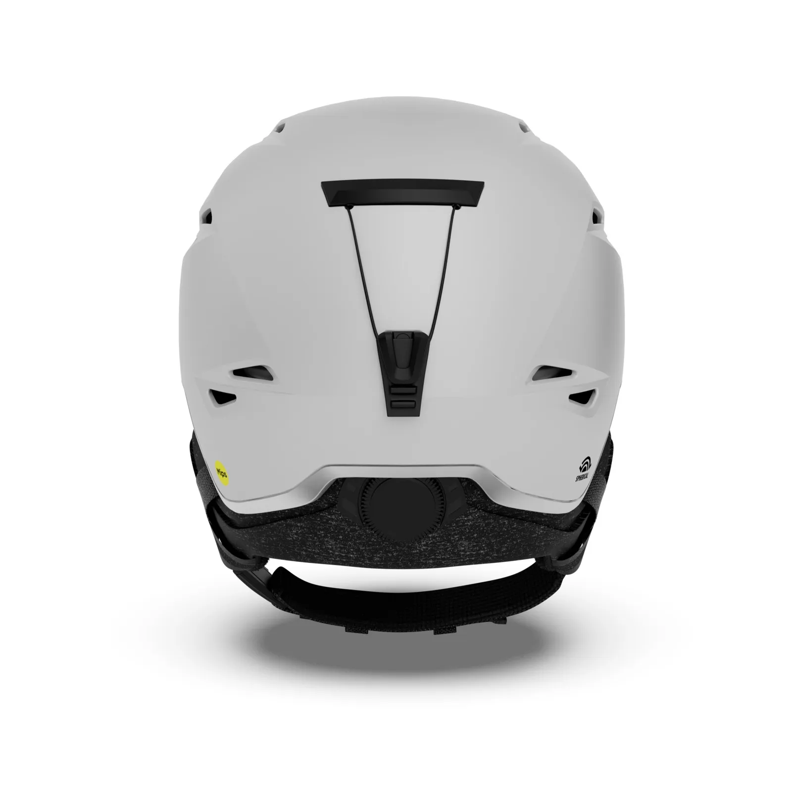 Giro Grid Spherical MIPS Damen Skihelm Matte Pearl White Silver Ansicht 2
