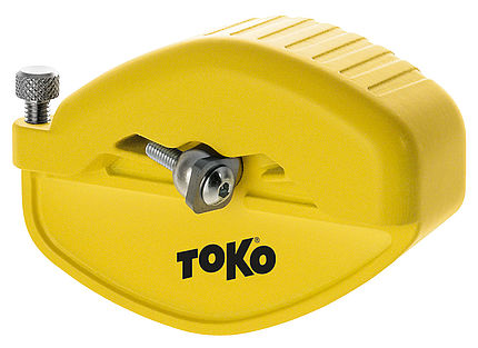 Gelber Toko Sidewall Planer Gelber Toko Sidewall Planer mit Stellschraube, zum Abziehen der Seitenwangen vor dem Feilen.