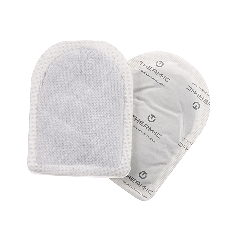 Therm-ic Zehenwärmer Zwei Therm-ic Toe Warmers Heizpads in weißer Verpackung. Selbstklebend und ergonomisch geformt.