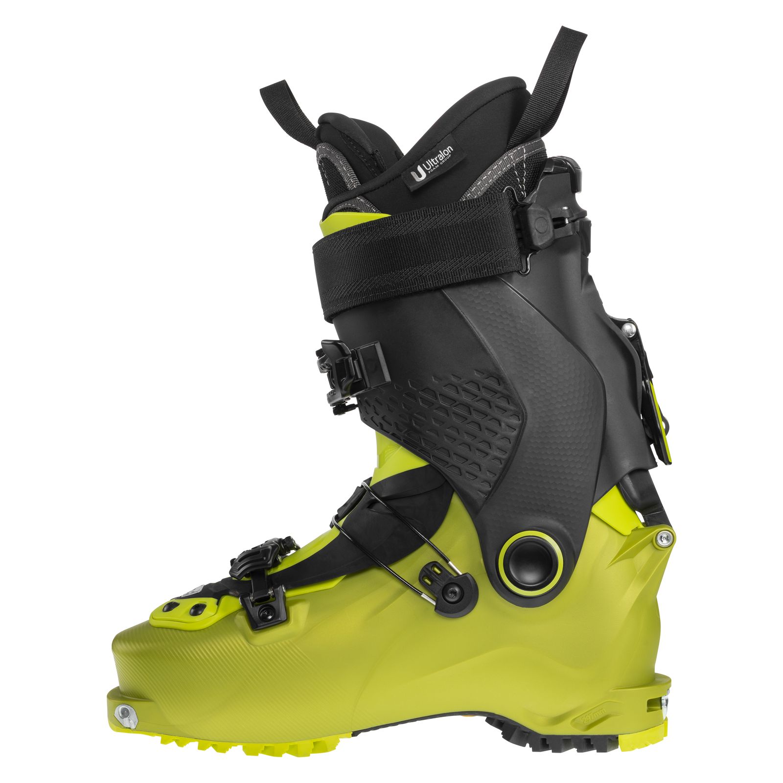 Dynafit Radical Pro Golden Lime/Ultra Yellow Innenseite