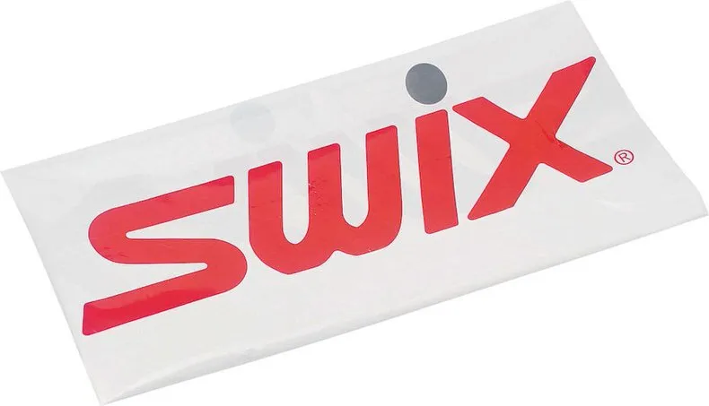 Packaged SWIX floor cover film with red logo on white film.