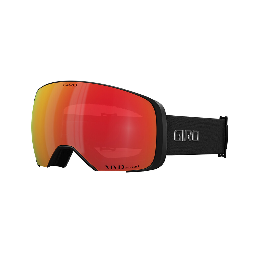 Giro Comp Vivid Skibrille Skibrille Giro Comp Vivid, schwarz-weiß, mit roter Vivid Ember Scheibe.