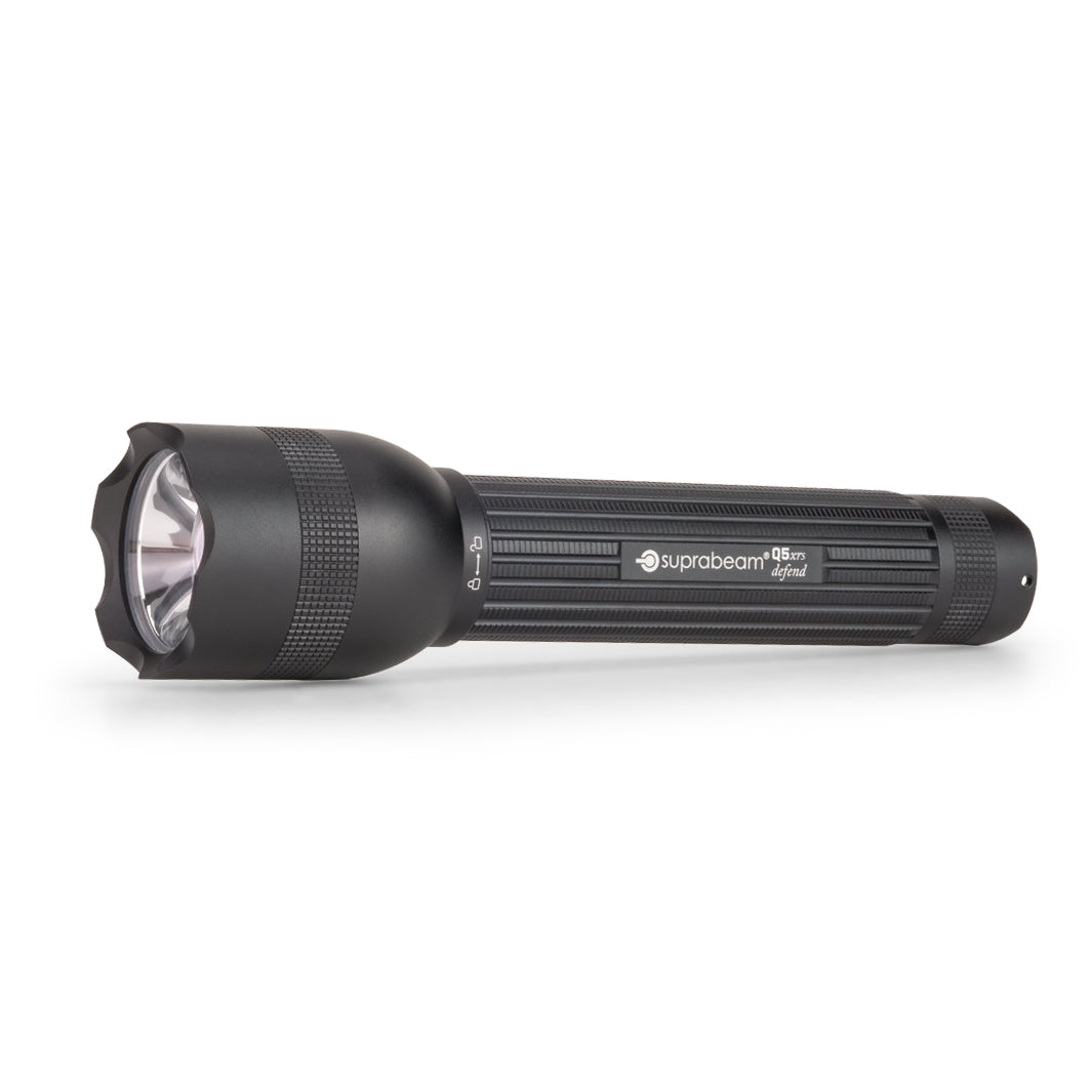 Suprabeam Q5xrs Defend Flashlight, 2000 lm, with Charging Station