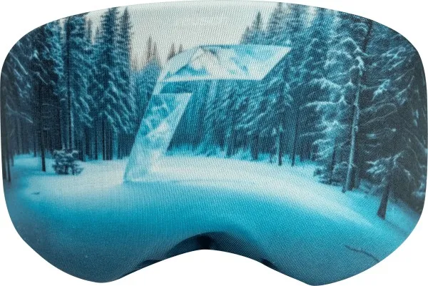 Reusch Goggle Cover Ski Goggle Protector Snowy Forest