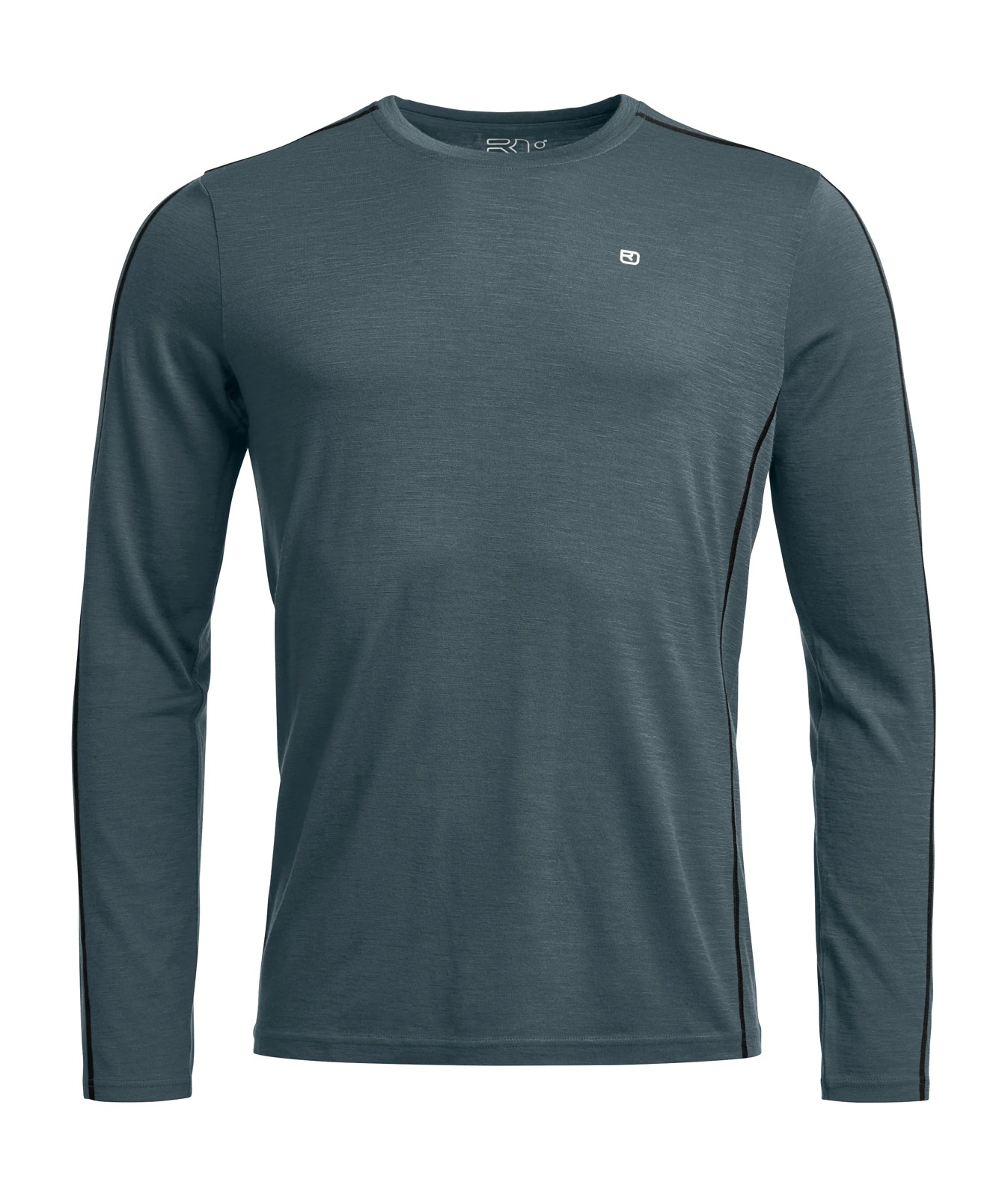Ortovox 185 Rock'N'Wool Long Sleeve Herren Dark Arctic Grey