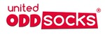 United Oddsocks Logo Logo von United Oddsocks in rot und weiß auf hellem Hintergrund.