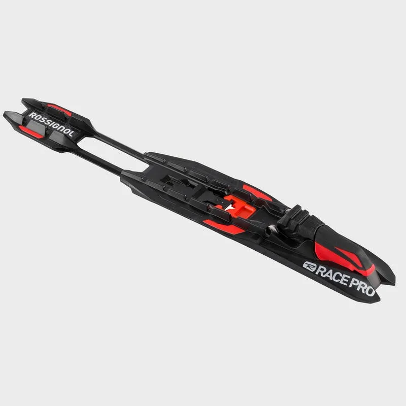 Black Rossignol Nordic Race Pro skate binding with red accents.