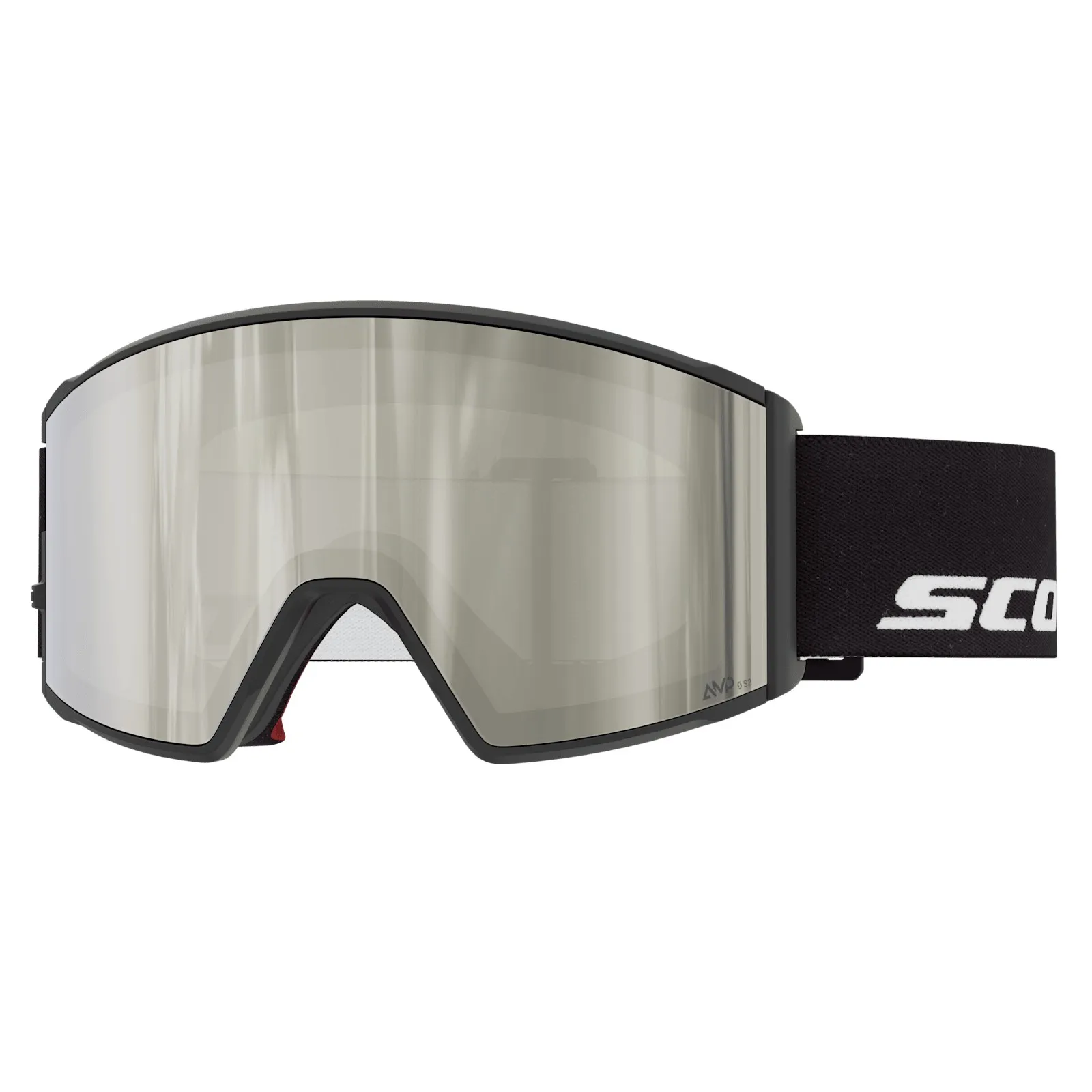 Scott React Ski Goggles Black AMP S2 includes a replacement lens
