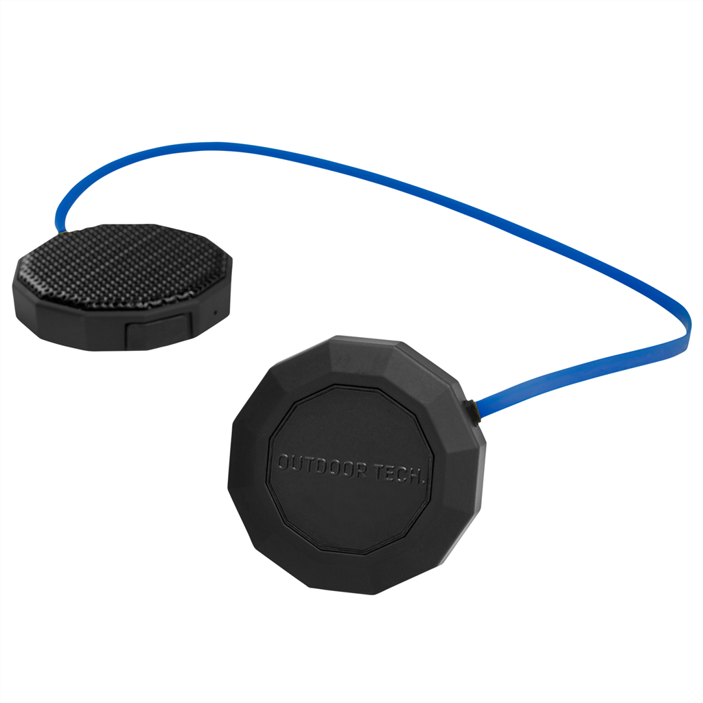 Schwarze Giro Wireless ODT Chips 2.0 mit blauem Verbindungskabel.