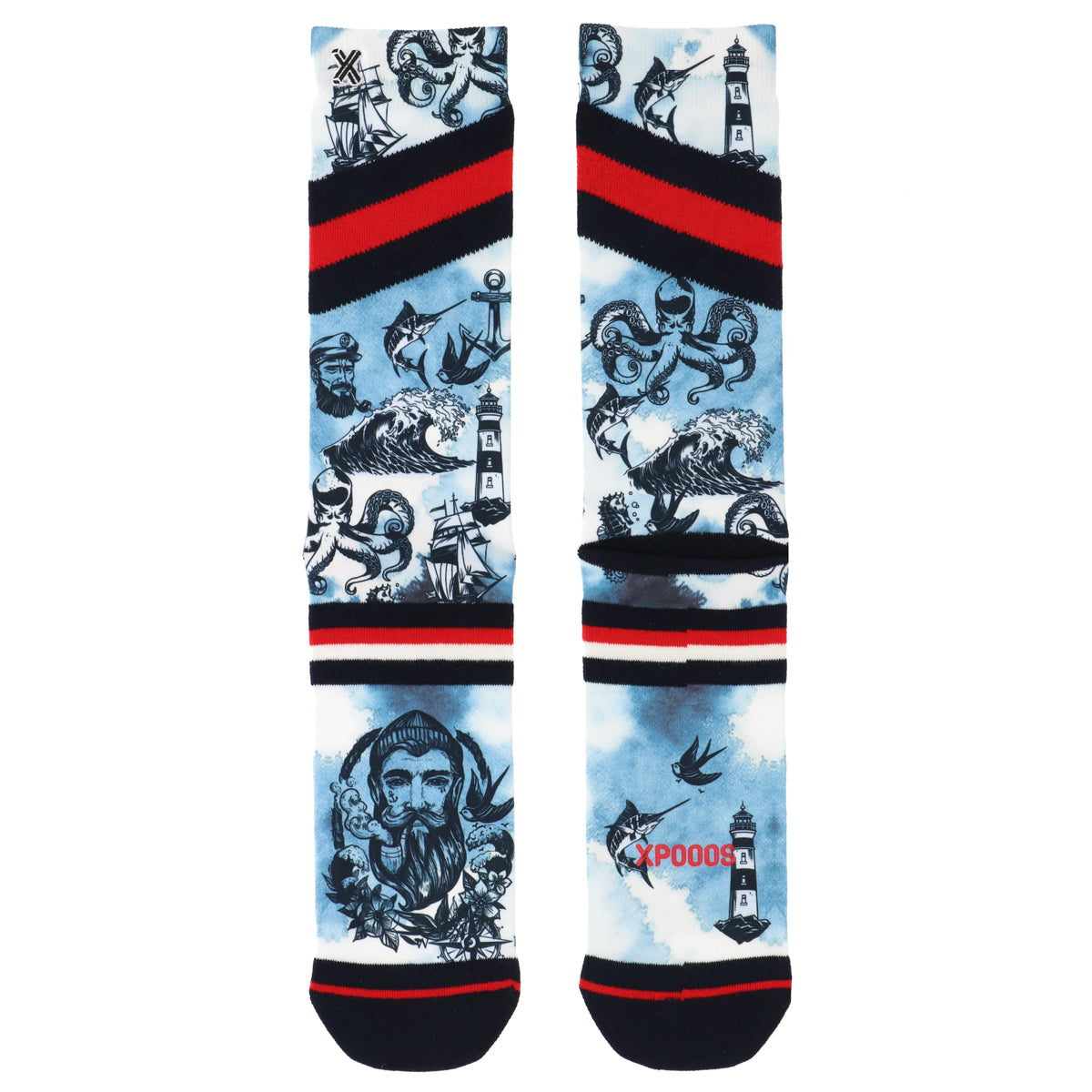 Xpooos Sailor Herrensocken