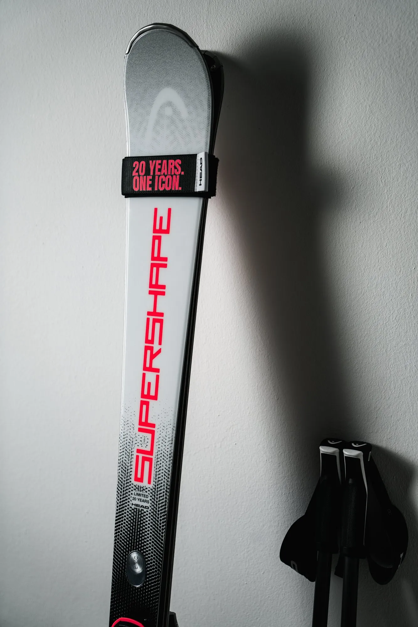 Head Supershape Limited ski mit 20 years band