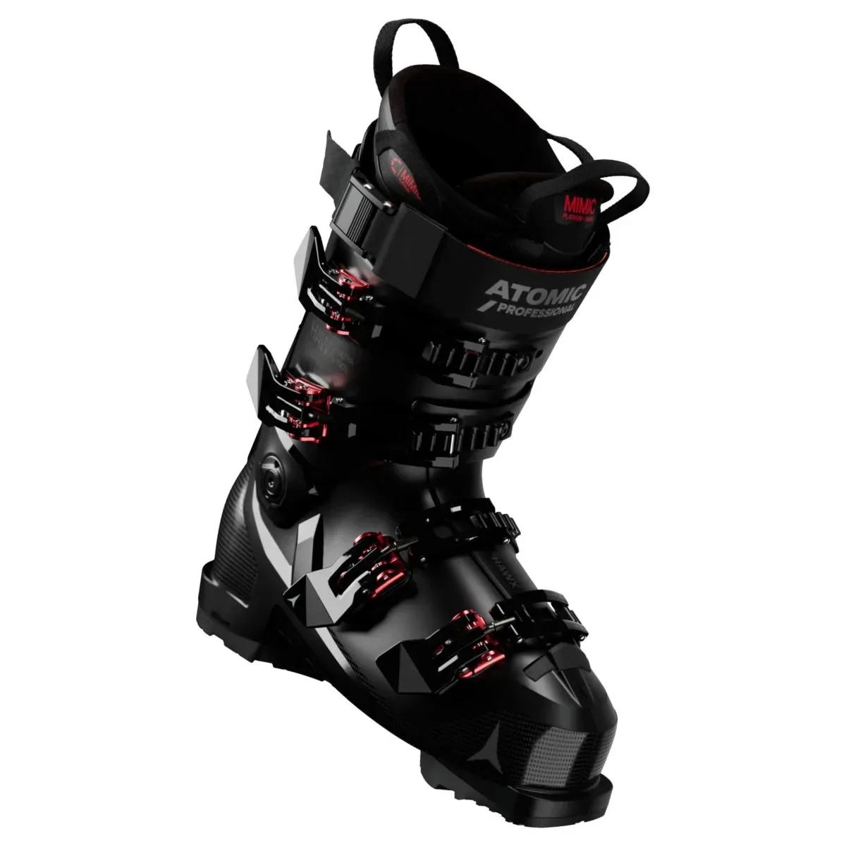 Atomic Hawx Ultra 130 S Ski Boot, Black/Red – Side View