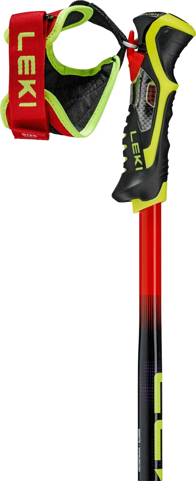 LEKI WCR Pro Lite SL TR Slalom Skistöcke Red-Violet-Yellow Ansicht 2