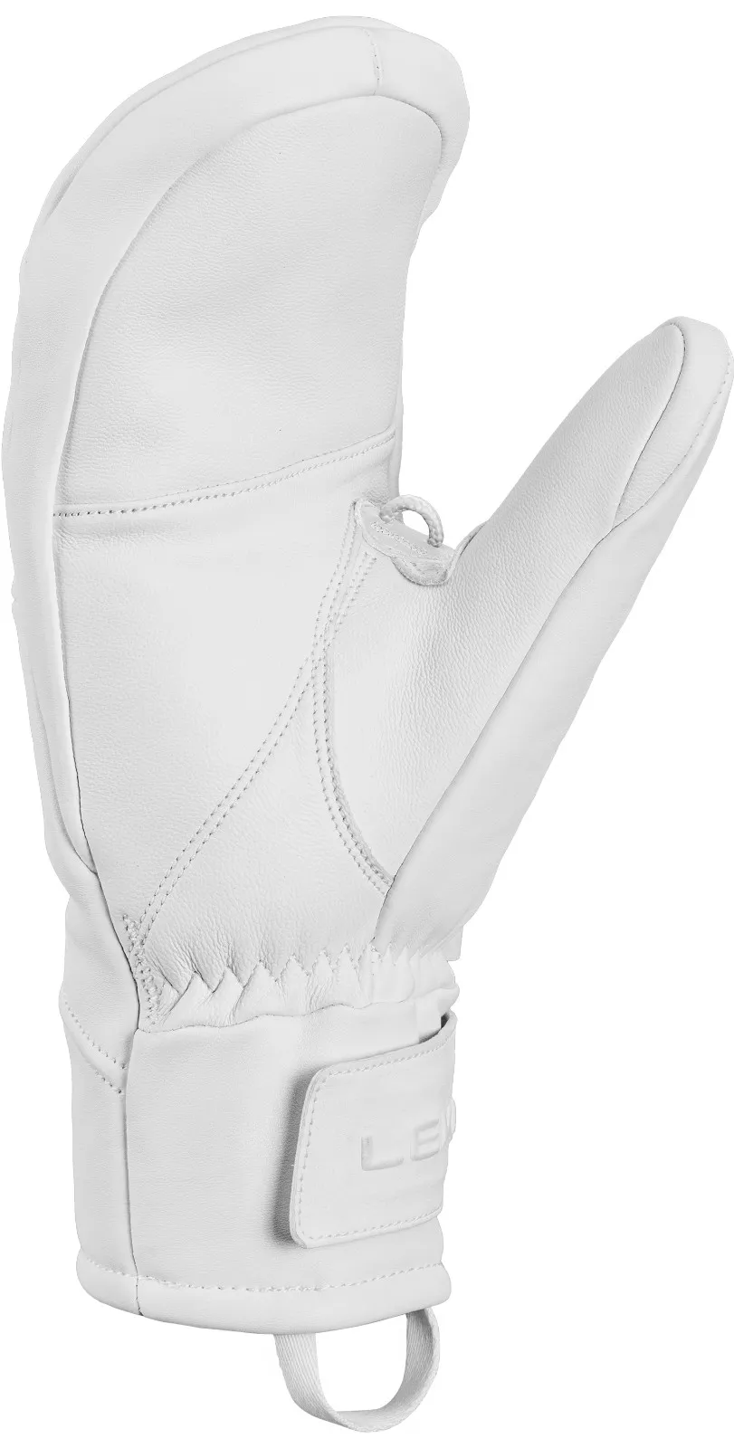 Leki Glace Prime TR Women's Mittens - White View 2