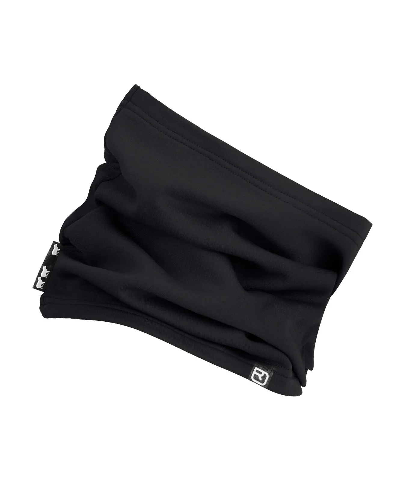 Ortovox Cache-cou Fleece Light modèle tubulaire Black Raven