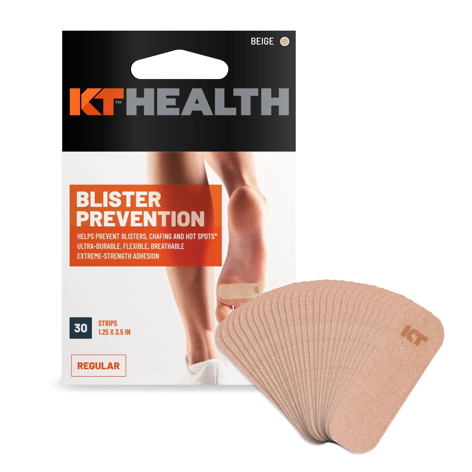 KT Health Blister Prevention Tape Beige 30 Streifen