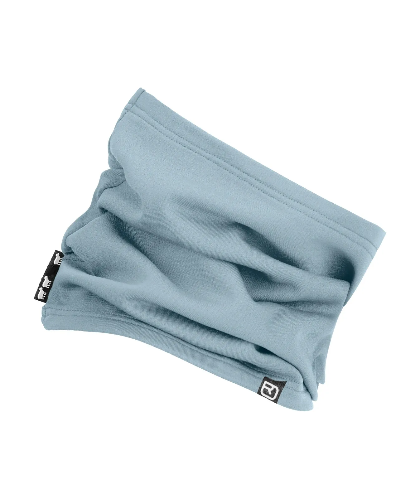 Ortovox Cache-cou Fleece Light écharpe tubulaire Glacier Grey
