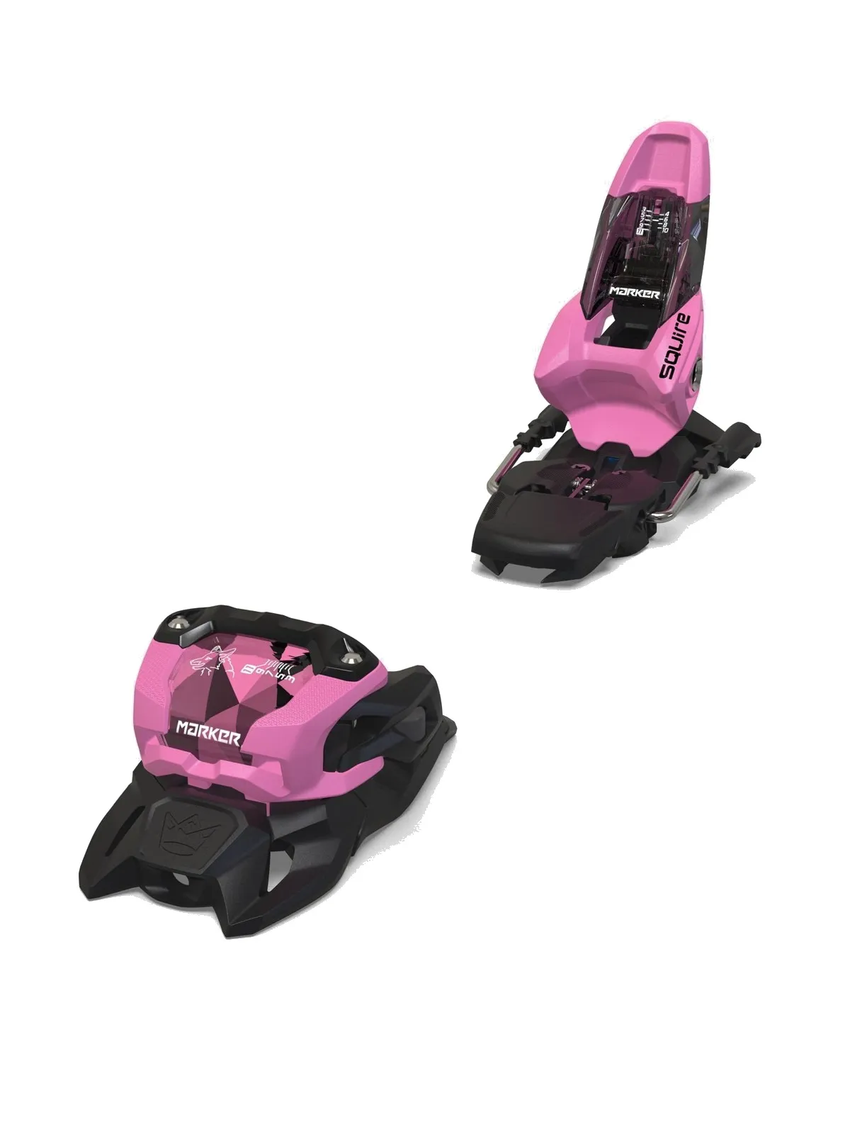 Marker Fixation de ski Squire 11 rose-noir