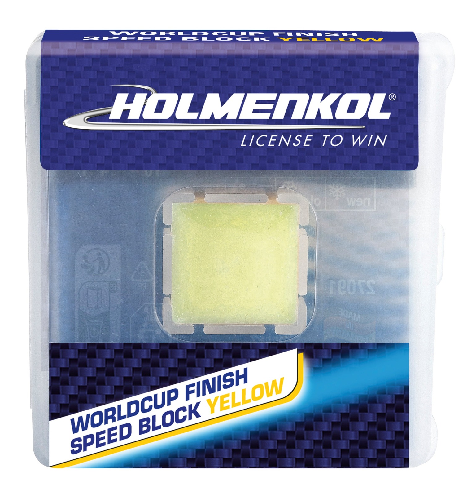 Holmenkol Worldcup Finish Speed Block Yellow 10 g