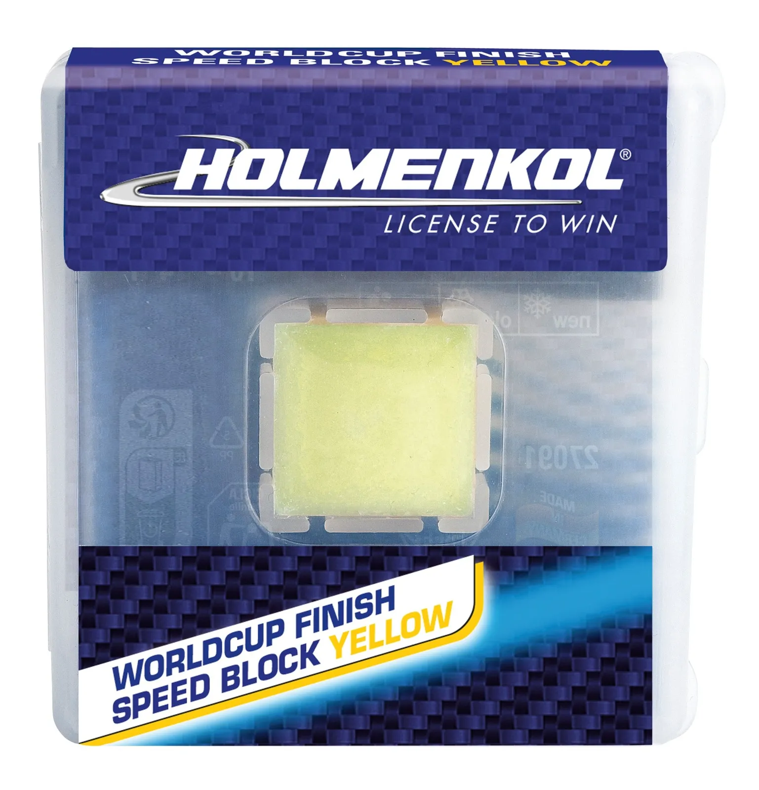 Holmenkol Worldcup Finish Speed Block Yellow 10 g