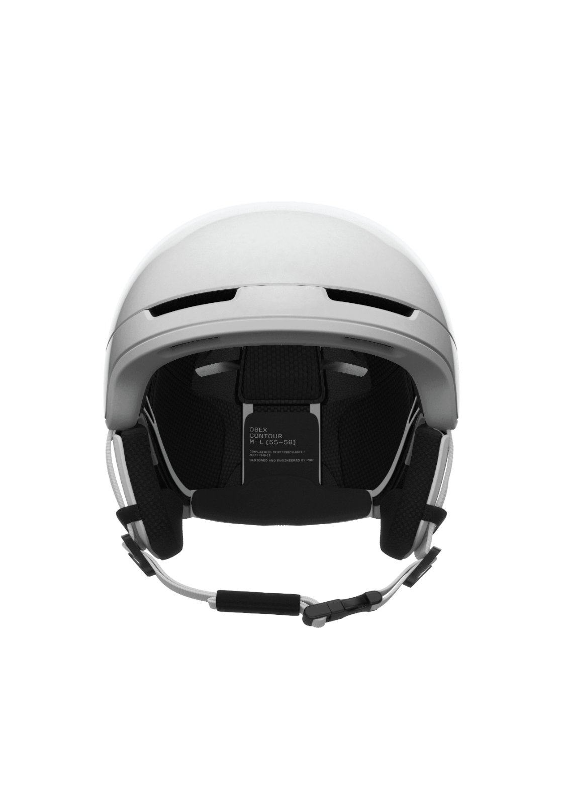 POC Obex Contour Ski Helmet, Hydrogen White