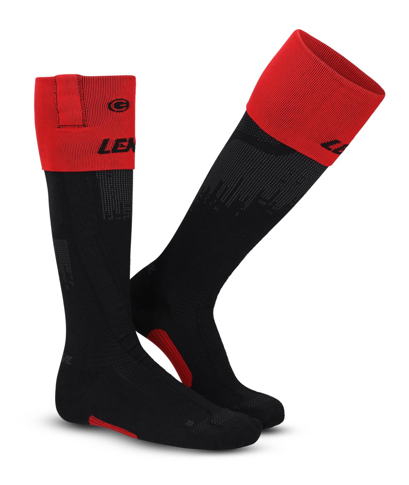 Lenz Heat Sock 7.1 Toe Cap Set Detail Logo