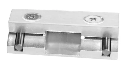 Silver Tooltonic ICE Catcher with screws and two pins. Tool for edge processing.