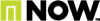 Logo mit grünem, abstraktem "n" und dem Wort "NOW" in fetter, schwarzer Schrift.